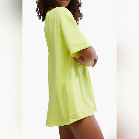 NWOT Hot Shot Tee Romper- Sour Citrus - Picture 5 of 12